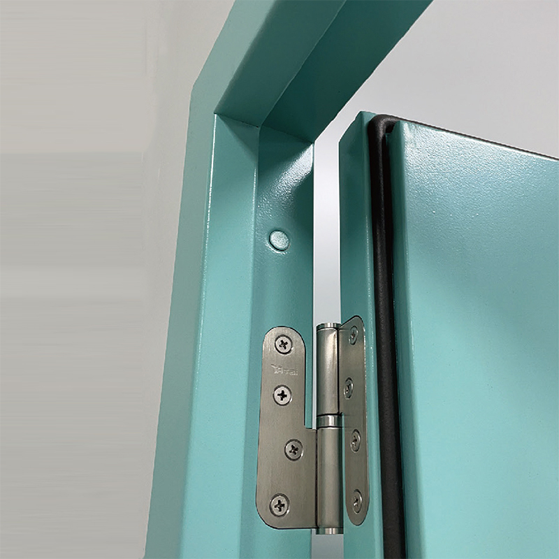 Stahltür mit Stoßklemme