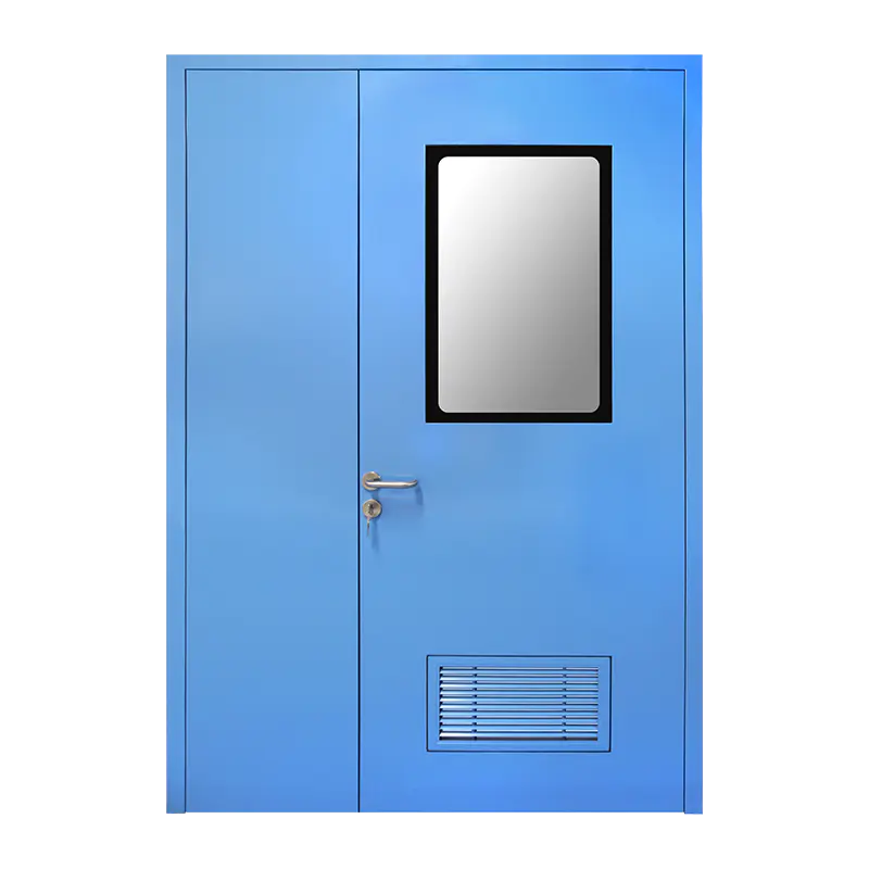 Stahltür mit flachem Rahmen