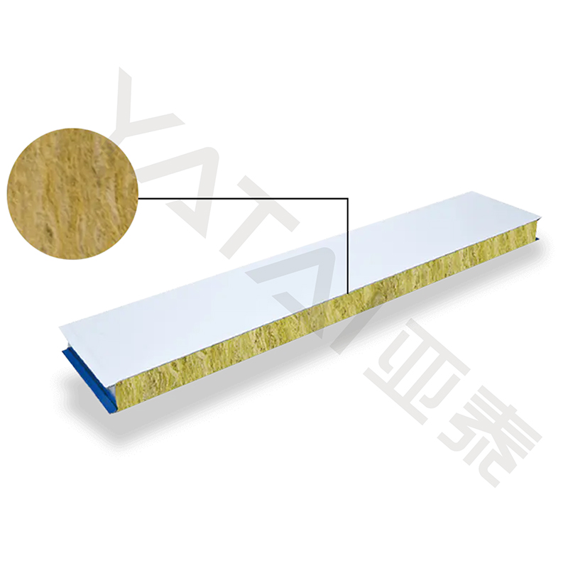 Maschinell hergestellte Steinwolle-Sandwichplatte